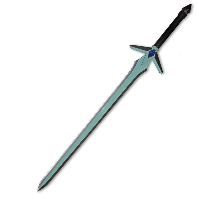 SAO Dark Repeller Anime Fantasy Longsword Turqoise Blade - TOPHATTER'S ARMORY DEALS Collectible Weapons - Tophatter Daily Deals