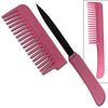 Pink Comb With Hidden Knife - TOPHATTER'S ARMORY DEALS Collectible Weapons - Tophatter Daily Deals