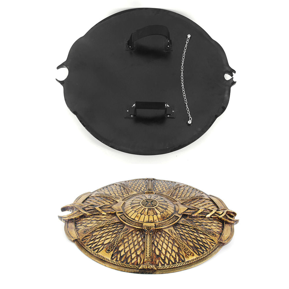 27" Super Hero Poly Leviathan Decorative Cosplay Costume Shield Collectible Weapons - Tophatter Daily Deals