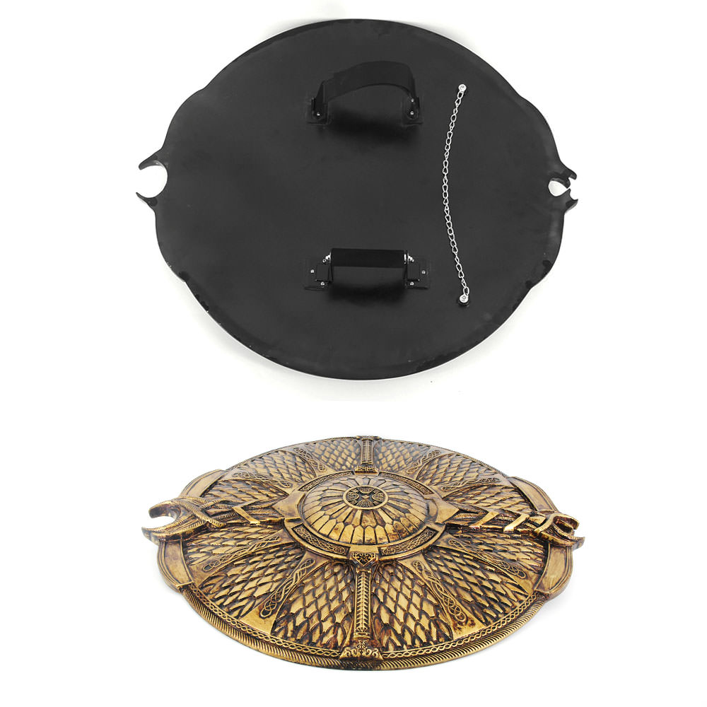 27" Super Hero Poly Leviathan Decorative Cosplay Costume Shield - TOPHATTER'S ARMORY DEALS Collectible Weapons - Tophatter Daily Deals