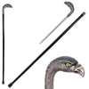 36.5 Inches Silver Eagle Head Luxury Cane Sword - Tophatter's Army Products & Self Defense Collectible Weapons - Tophatter Daily Deals