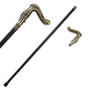 36.5 Inches Brass Finish Burst Snake Head Cane Staff - TOPHATTER'S ARMORY DEALS Collectible Weapons - Tophatter Daily Deals