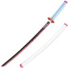 40.5" ABS Plastic Blade Mitsuri Kanroji Nichirin Katana Samurai Sword Demon - TOPHATTER'S ARMORY DEALS Collectible Weapons - Tophatter Daily Deals