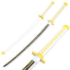 40" ABS Plastic Blade Agatsuma Zenitsu Katana Samurai Sword - TOPHATTER'S ARMORY DEALS Collectible Weapons - Tophatter Daily Deals