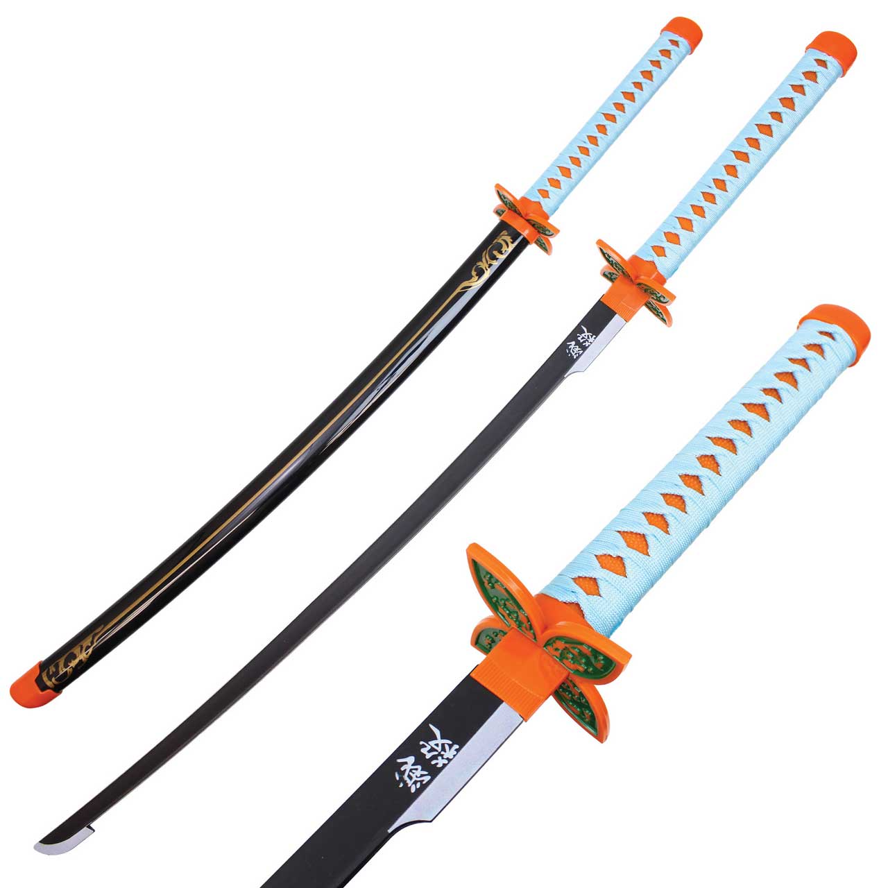 40" ABS Plastic Blade Kochou Kanae Katana Samurai Sword Demon Collectible Weapons - Tophatter Daily Deals