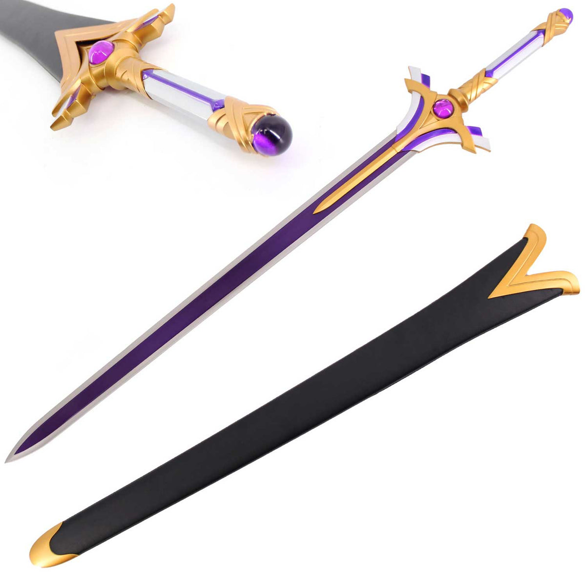 Radiant Light Asuna Yuki Alicization Sword Art Rapier Stainless Steel - Tophatter's Guns'N'Weapons Store - FREE SHIPPING Collectible Weapons - Tophatter Daily Deals