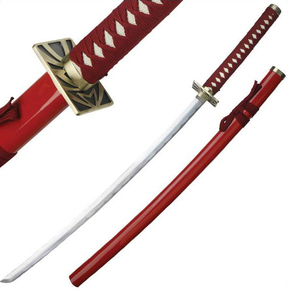 Abarai Renji Samurai Katana Anime Sword - Tophatter's Guns'N'Weapons Store - FREE SHIPPING Collectible Weapons - Tophatter Daily Deals