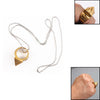Self Defense Golden Steel Ring With Necklace Emergency Rescue Tool Survival - TOPHATTER'S ARMORY DEALS Collectible Weapons - Tophatter Daily Deals