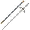 The Legend of Zelda Twilight Princess Link's Master Sword with Scabbard - TOPHATTER'S ARMORY DEALS Collectible Weapons - Tophatter Daily Deals