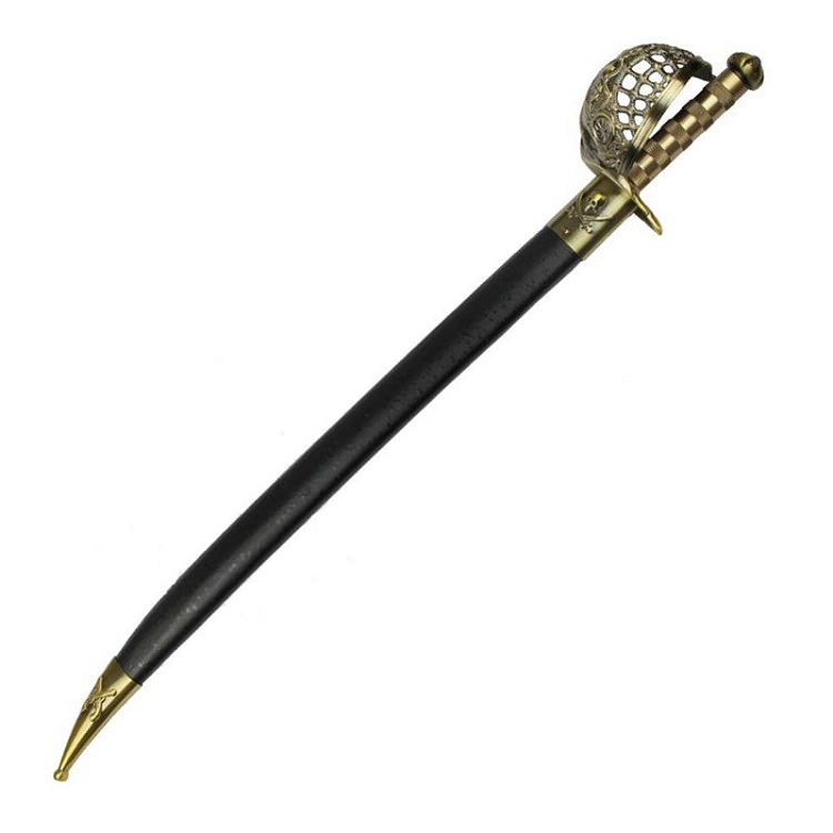 Deep Blue Sea Pirate Cutlass Sword - Tophatter's Army Products & Self Defense Collectible Weapons - Tophatter Daily Deals