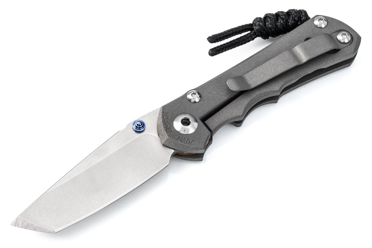 Chris Reeve Knives Small Inkosi - Left Handed - Tanto - Plain - SIN-1043 Collectors - Tophatter Daily Deals