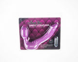 Simply Strapless Silicone Strap On Small Purple Dildoes & Dongs - Tophatter Daily Deals