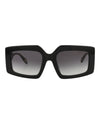 Just Cavalli Square-Frame Acetate Sunglasses Black Sunglasses - Tophatter Daily Deals
