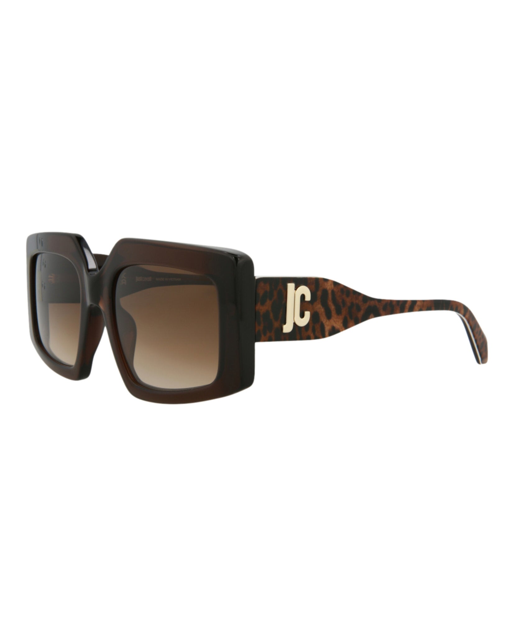 Just Cavalli Square-Frame Acetate Sunglasses Sunglasses - Tophatter Daily Deals