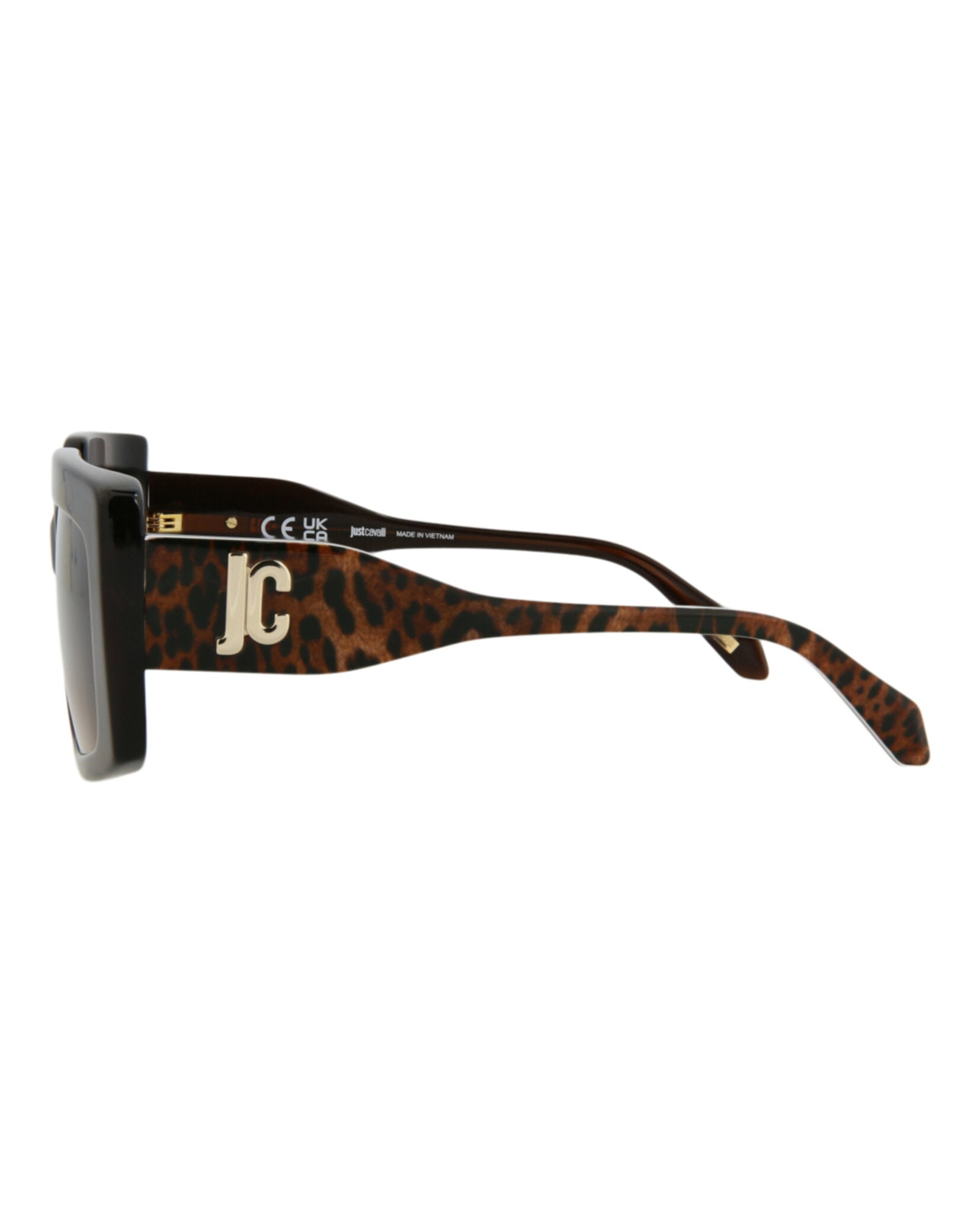 Just Cavalli Square-Frame Acetate Sunglasses Sunglasses - Tophatter Daily Deals