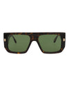 Just Cavalli Aviator-Frame Acetate Sunglasses Brown Sunglasses - Tophatter Daily Deals