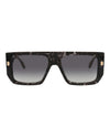 Just Cavalli Aviator-Frame Acetate Sunglasses Black Sunglasses - Tophatter Daily Deals