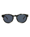 Just Cavalli Round-Frame Acetate Sunglasses Black Sunglasses - Tophatter Daily Deals