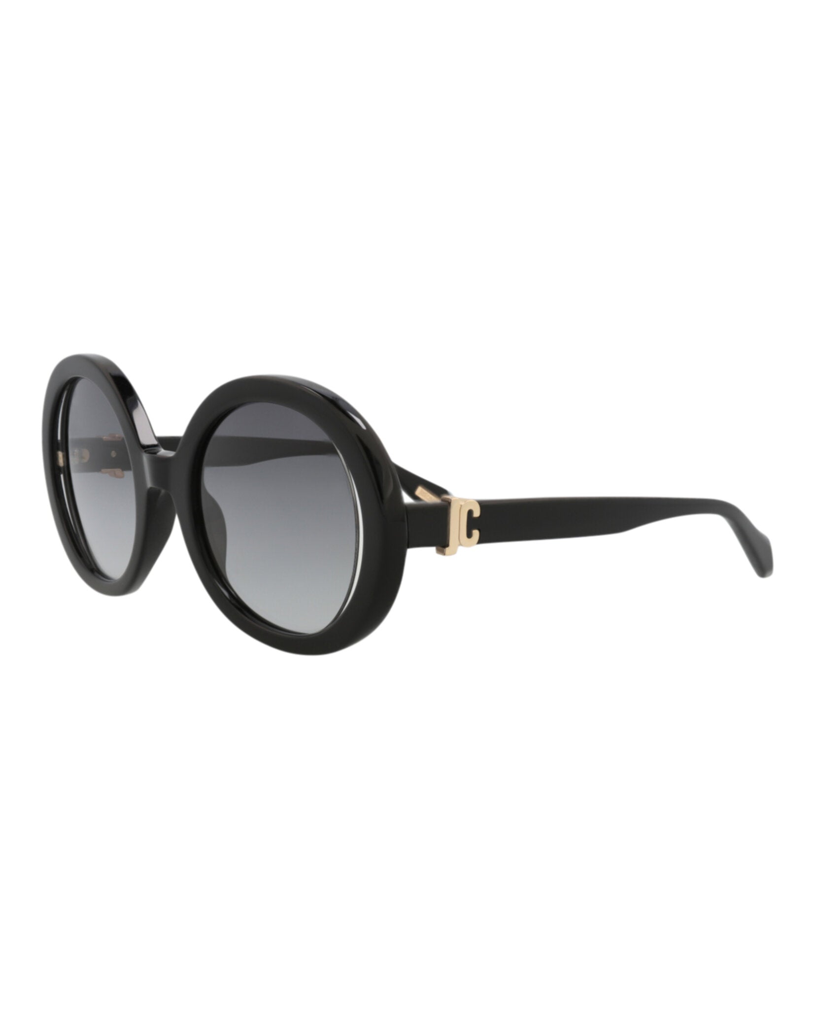 Just Cavalli Round-Frame Acetate Sunglasses Sunglasses - Tophatter Daily Deals