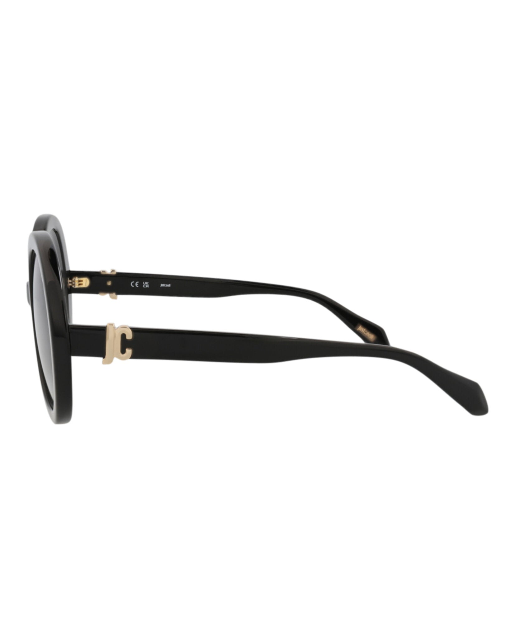 Just Cavalli Round-Frame Acetate Sunglasses Sunglasses - Tophatter Daily Deals