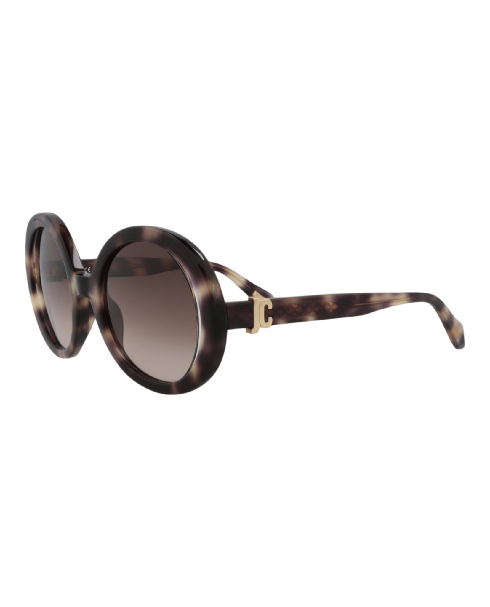 Just Cavalli Round-Frame Acetate Sunglasses Sunglasses - Tophatter Daily Deals