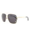 Just Cavalli Aviator-Frame Metal Sunglasses Sunglasses - Tophatter Daily Deals