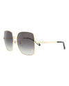 Just Cavalli Aviator-Frame Metal Sunglasses Sunglasses - Tophatter Daily Deals