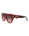 Just Cavalli Cat Eye-Frame Acetate Sunglasses Sunglasses - Tophatter Daily Deals