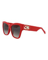 Just Cavalli Cat Eye-Frame Acetate Sunglasses Sunglasses - Tophatter Daily Deals