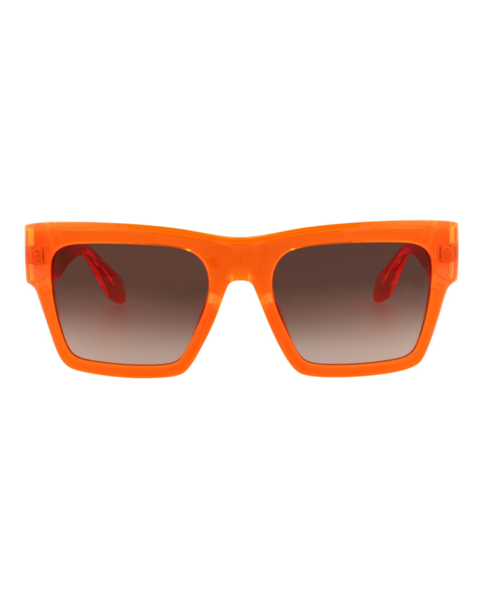 Just Cavalli Square-Frame Injection Sunglasses Orange Sunglasses - Tophatter Daily Deals