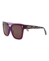 Just Cavalli Square-Frame Acetate Sunglasses Sunglasses - Tophatter Daily Deals