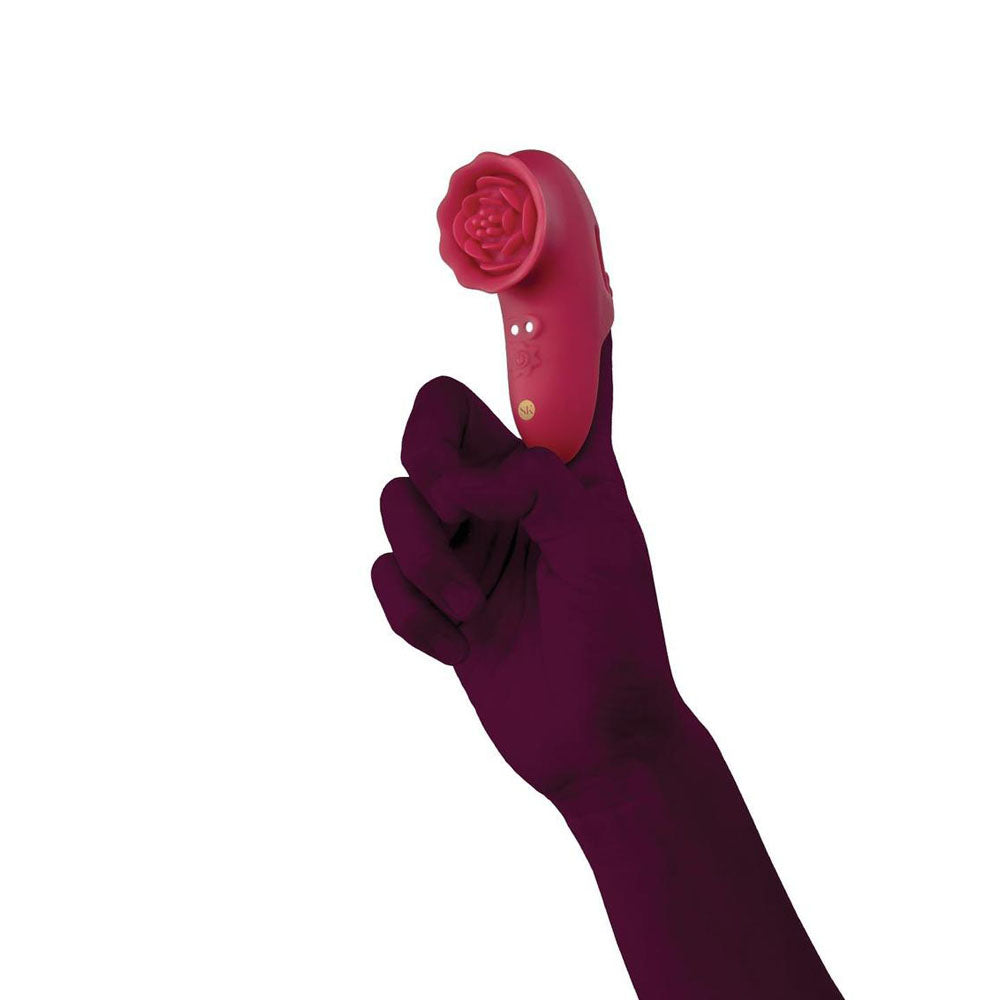 Secret Kisses Rosegasm Playful Petal – USB Rechargeable Finger Stimulator > Vibrators > Finger Vibrators - Tophatter Daily Deals