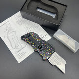 SK5 Utility Auto-Knife Black Donut - Tophatter Daily Deals