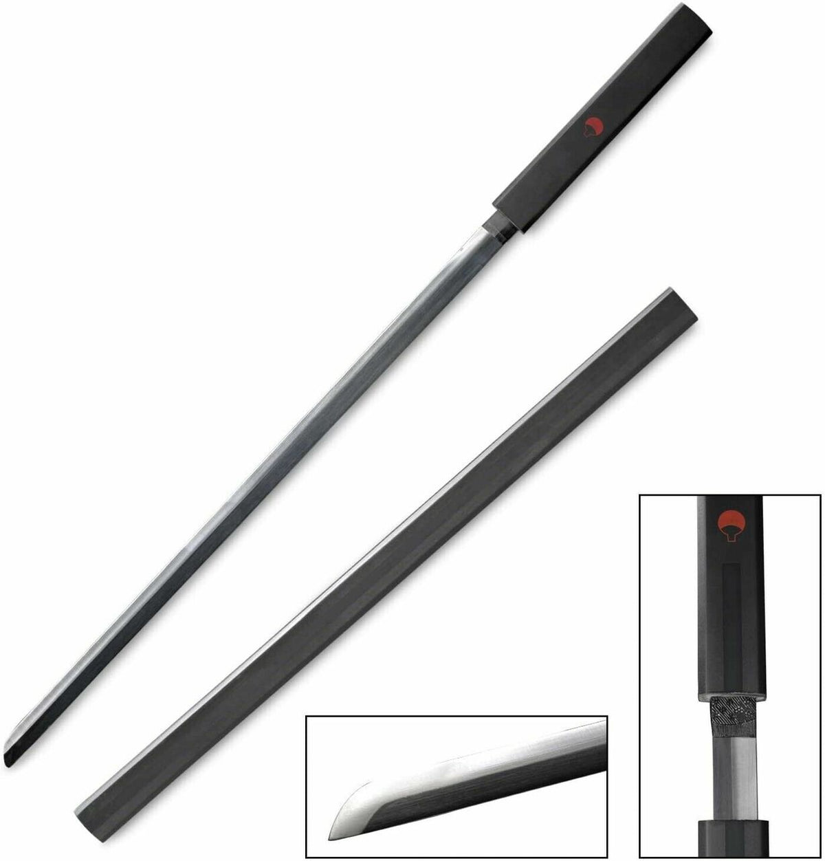 Sasuke Kusanagi Dark Grass Cutter Ninja Sword - Tophatter's Guns'N'Weapons Store Collectible Weapons - Tophatter Daily Deals