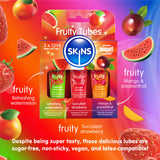 Skins Fruity Tubes 12ml Watermelon Strawberry Mango Lubricants > Lube > Flavoured - Tophatter Daily Deals