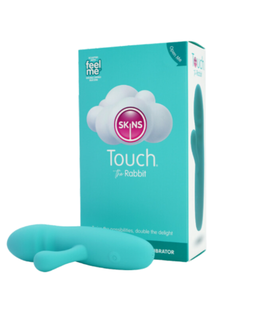Skins Touch The Rabbit 155mm Silicone Vibrator Toy > Vibrators > Ladies > Rabbit - Tophatter Daily Deals