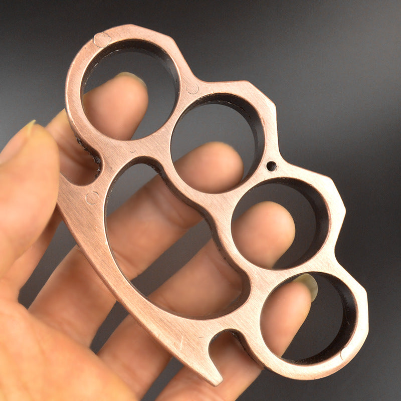 Alloy Four-Fingered Tiger EDC Tool Brass - Tophatter Daily Deals