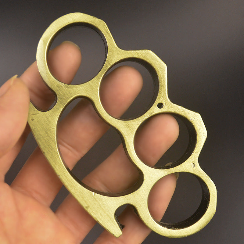 Alloy Four-Fingered Tiger EDC Tool Bronze - Tophatter Daily Deals