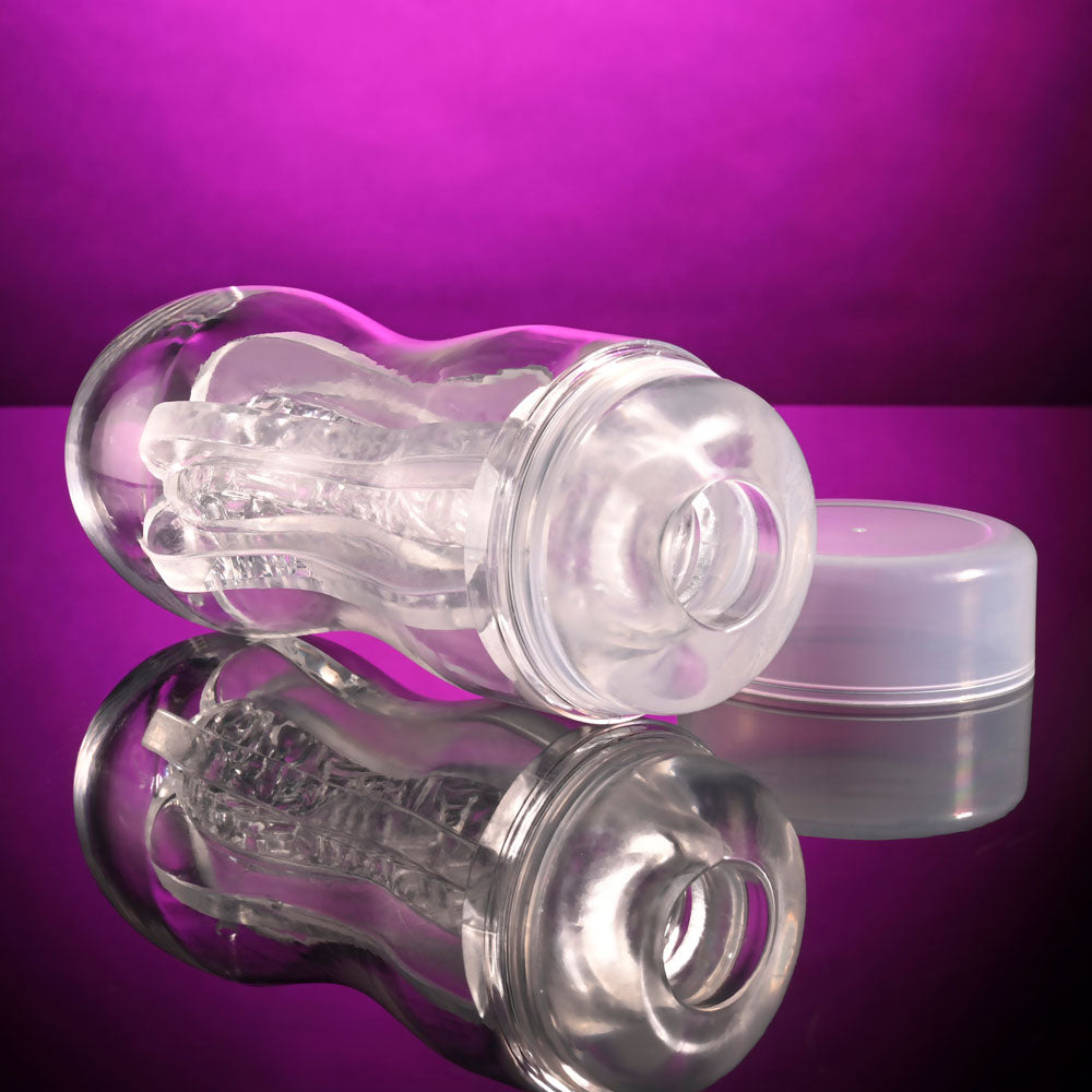 Selopa Stroke of Luck Stroker with Vibrating C-Ring > Sex Toys For Men > Masturbators > Vibrating - Tophatter Daily Deals