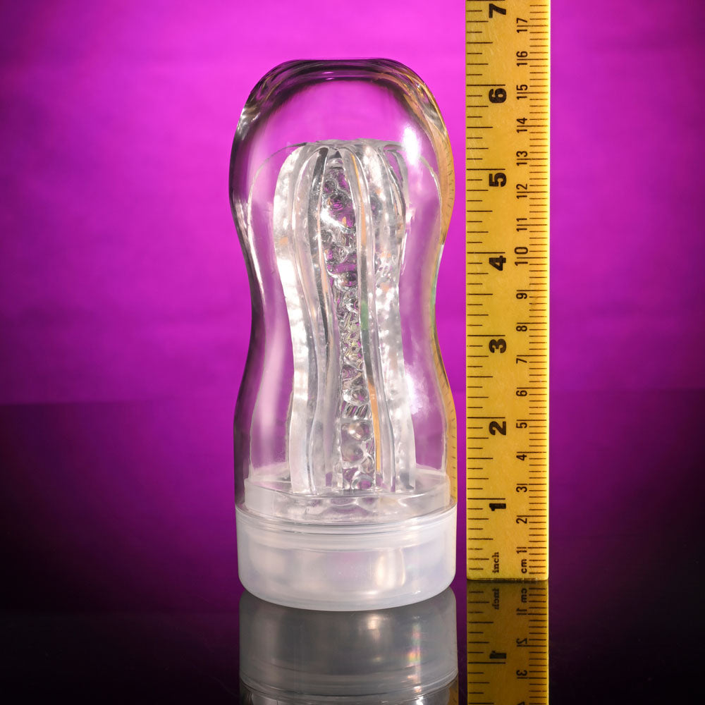 Selopa Stroke of Luck Stroker with Vibrating C-Ring > Sex Toys For Men > Masturbators > Vibrating - Tophatter Daily Deals