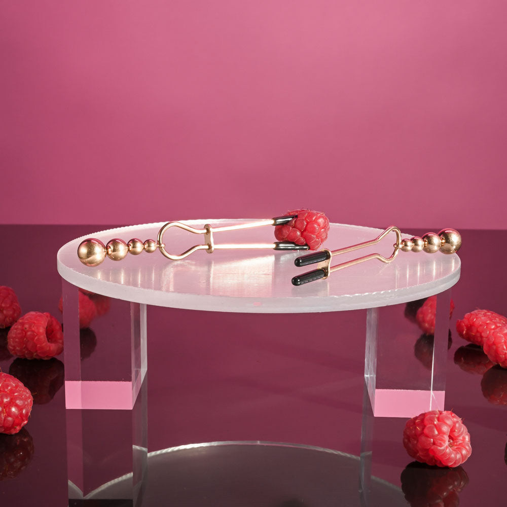 Selopa Beaded Nipple Clamps - Adjustable 5.7 Cm Size > Sex Toys > Nipple Clips - Tophatter Daily Deals