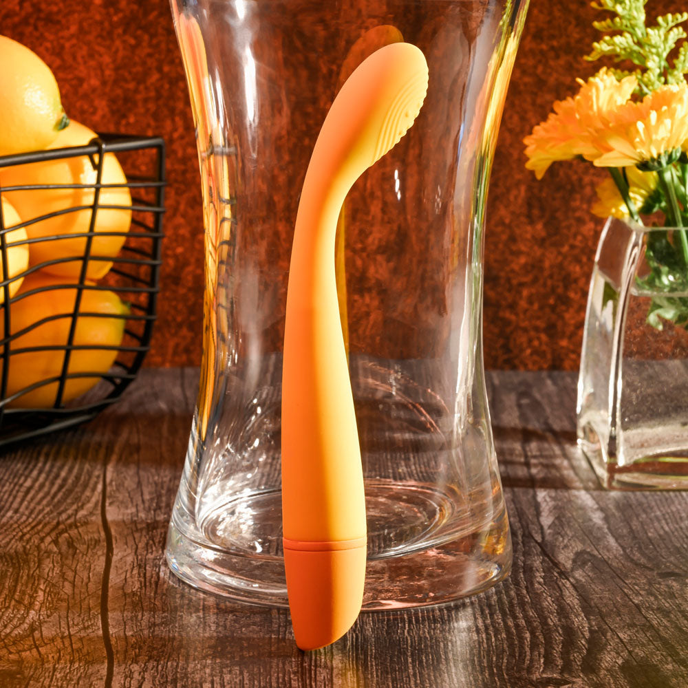 Selopa LEMON SQUEEZE Slim Vibe 18.4cm Waterproof Toy > Sex Toys For Ladies > G-Spot Vibrators - Tophatter Daily Deals
