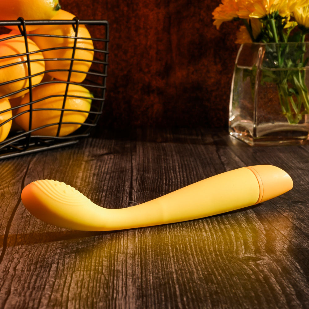 Selopa LEMON SQUEEZE Slim Vibe 18.4cm Waterproof Toy > Sex Toys For Ladies > G-Spot Vibrators - Tophatter Daily Deals