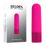 Selopa Tiny Temptation Vibrating Bullet Pink 9.2 cm > Vibrators > Mini Vibrators - Tophatter Daily Deals