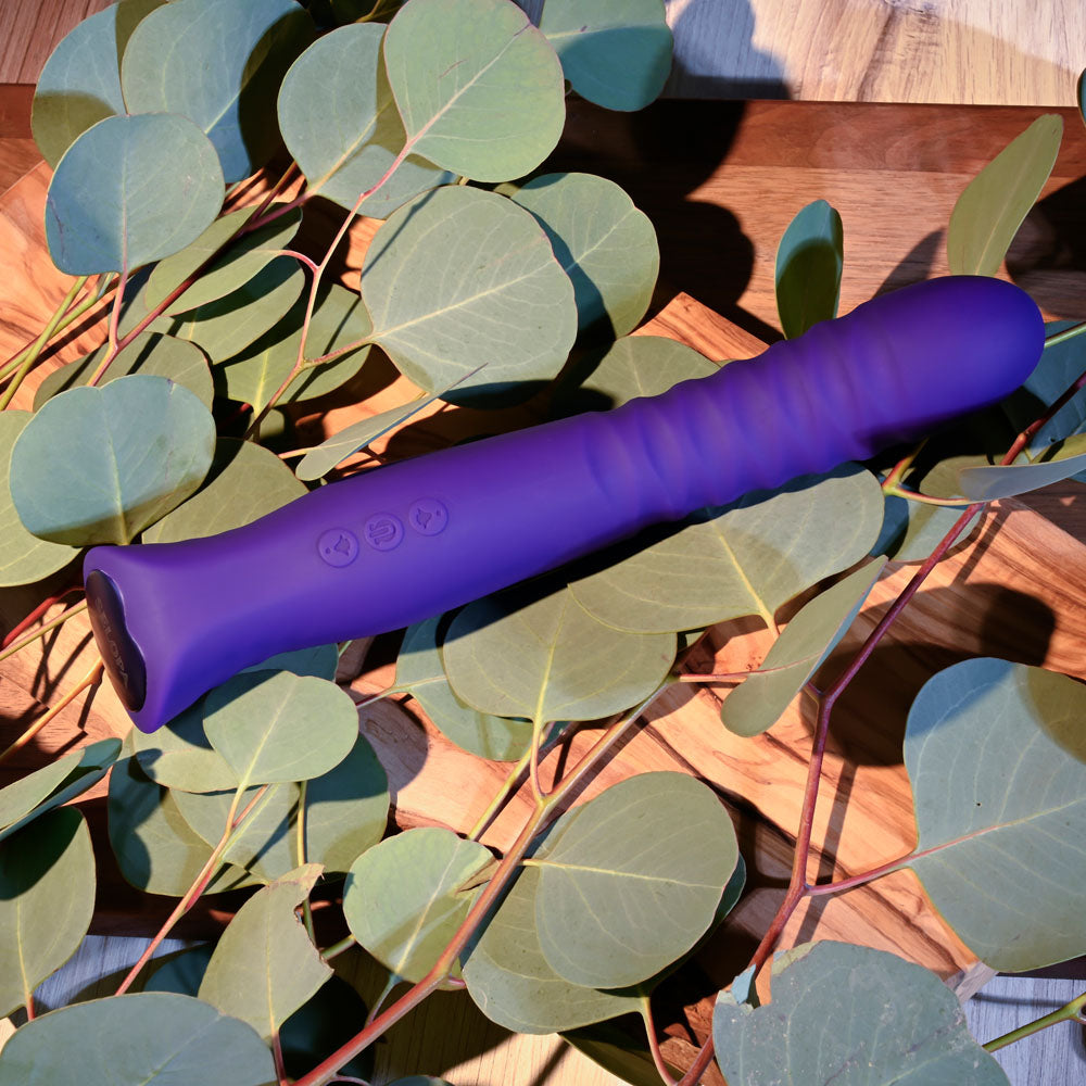 Selopa TRIXXXIE Vibrator 22.2cm Waterproof Silicone in Purple > Vibrators > Standard Vibrators - Tophatter Daily Deals