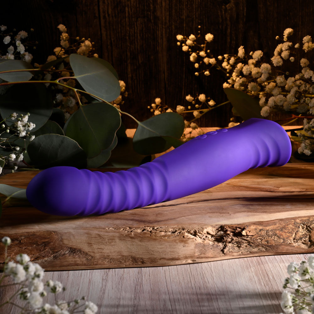 Selopa TRIXXXIE Vibrator 22.2cm Waterproof Silicone in Purple > Vibrators > Standard Vibrators - Tophatter Daily Deals