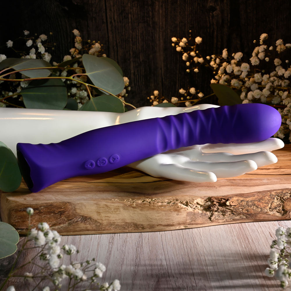 Selopa TRIXXXIE Vibrator 22.2cm Waterproof Silicone in Purple > Vibrators > Standard Vibrators - Tophatter Daily Deals