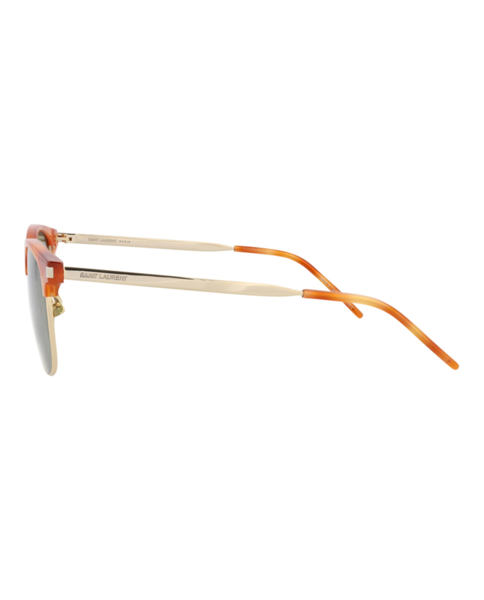 Saint Laurent Round-Frame Acetate Sunglasses Sunglasses - Tophatter Daily Deals