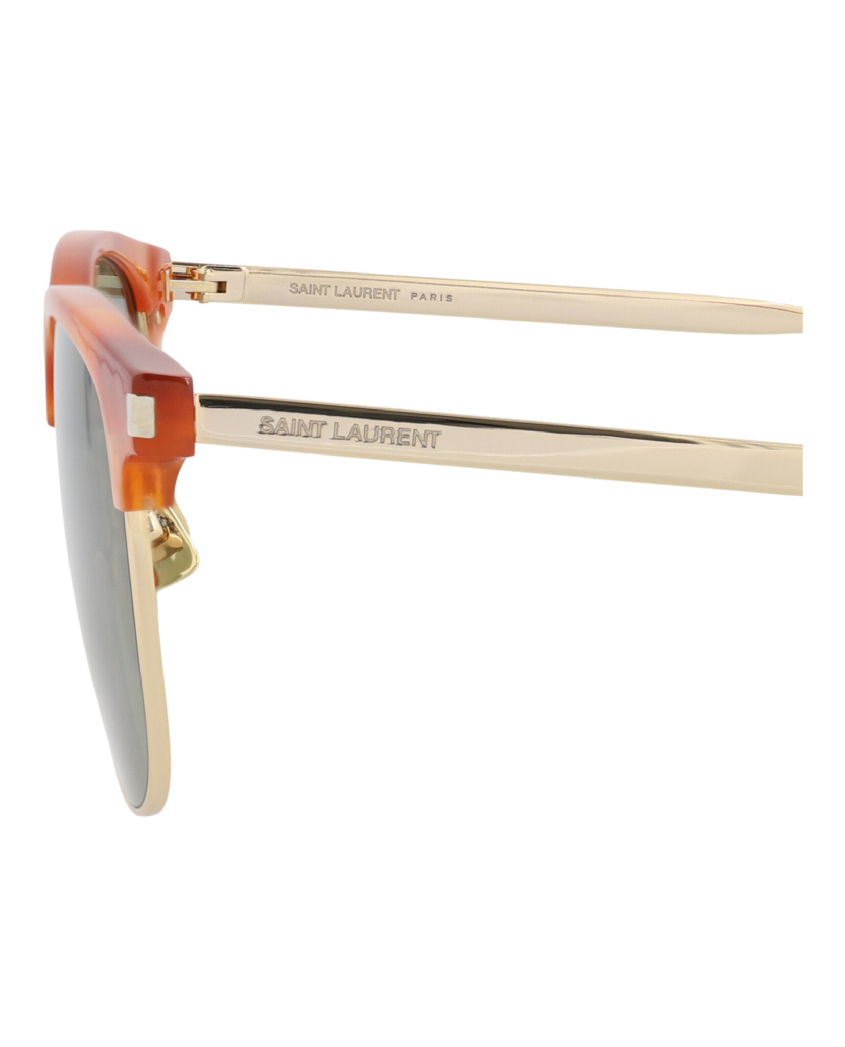 Saint Laurent Round-Frame Acetate Sunglasses Sunglasses - Tophatter Daily Deals