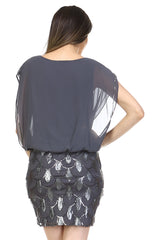 Women's Sequin Chiffon Dress Dresses / Evening Dresses - Tophatter Daily Deals